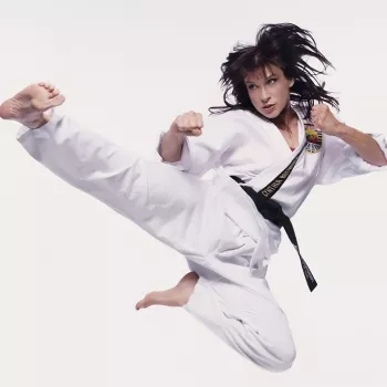Cynthia Rothrock - A musa das artes marciais em visita ao Brasil